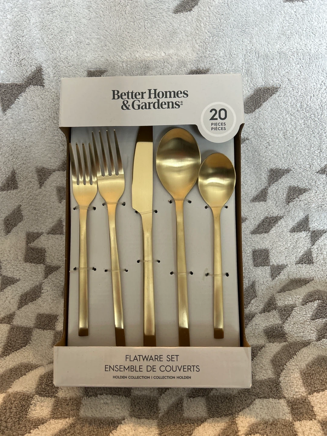 Better Homes & Gardens 20-Piece Flatware Set