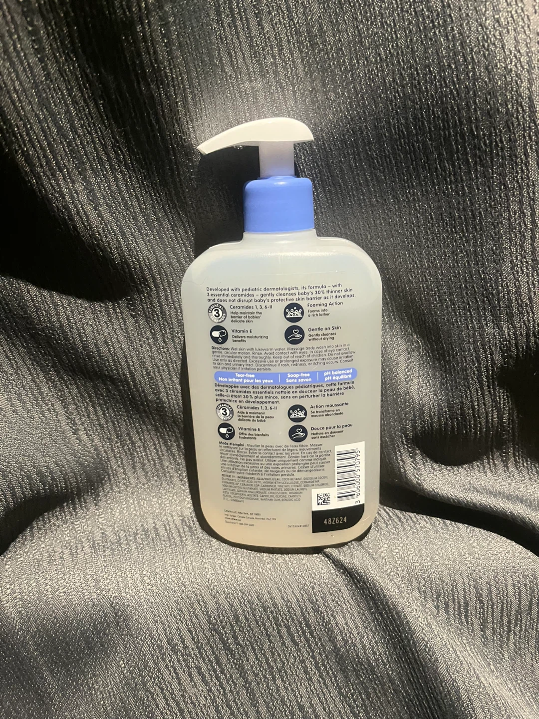 CeraVe Baby Wash & Shampoo 473 mL - photo 2