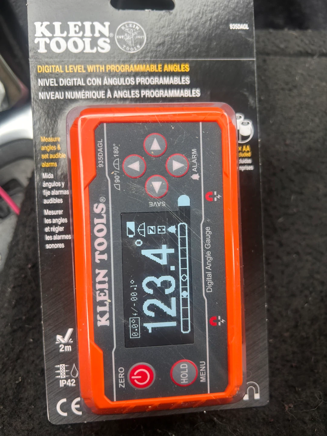 Klein Tools Digital Level with Programmable Angles 935DAGL