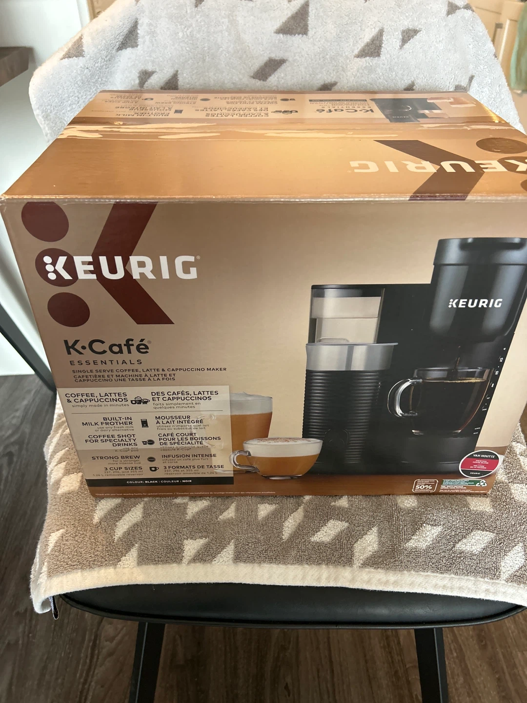 Keurig K-Café coffee, late, cappuccino Maker - Black