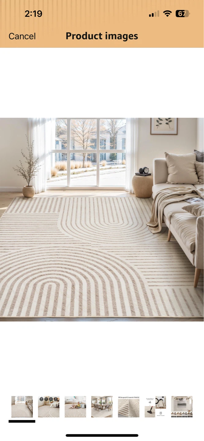 BRAND NEW RUG 5x7 ft