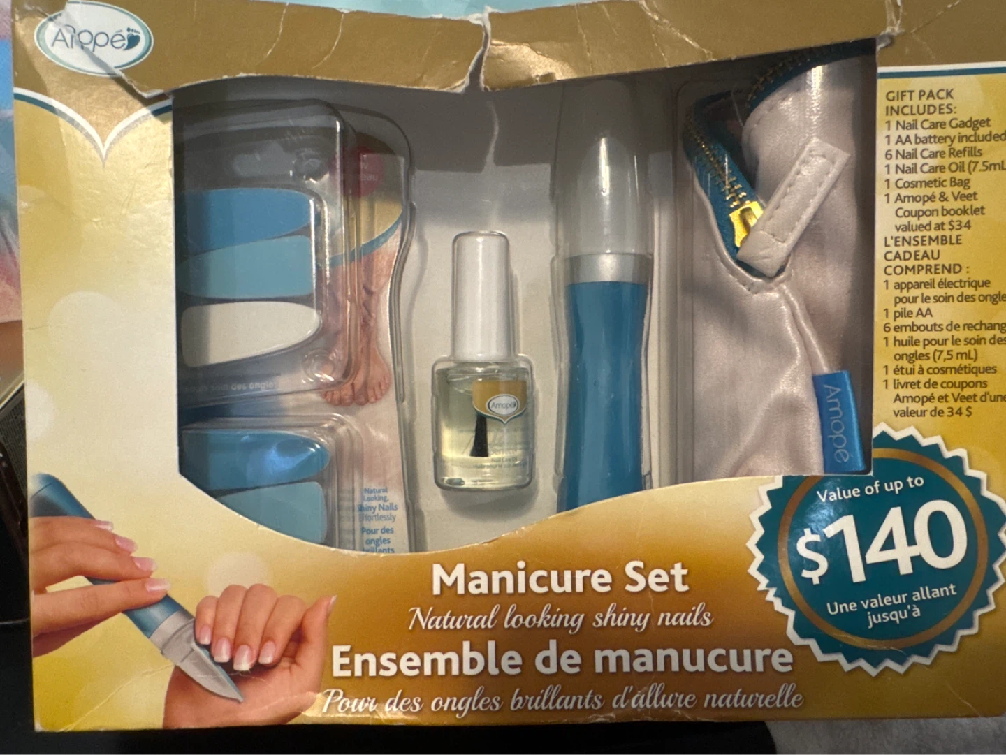 Amope Pedi Perfect Manicure Set