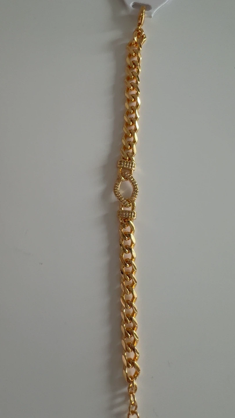 New Brazilian Gold plated 18k Bracelet - photo 2