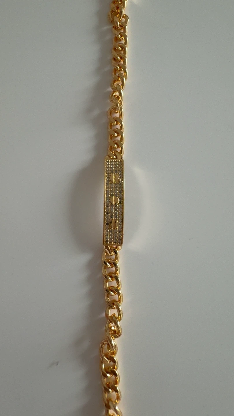 New Brazilian Gold plated 18kBracelet