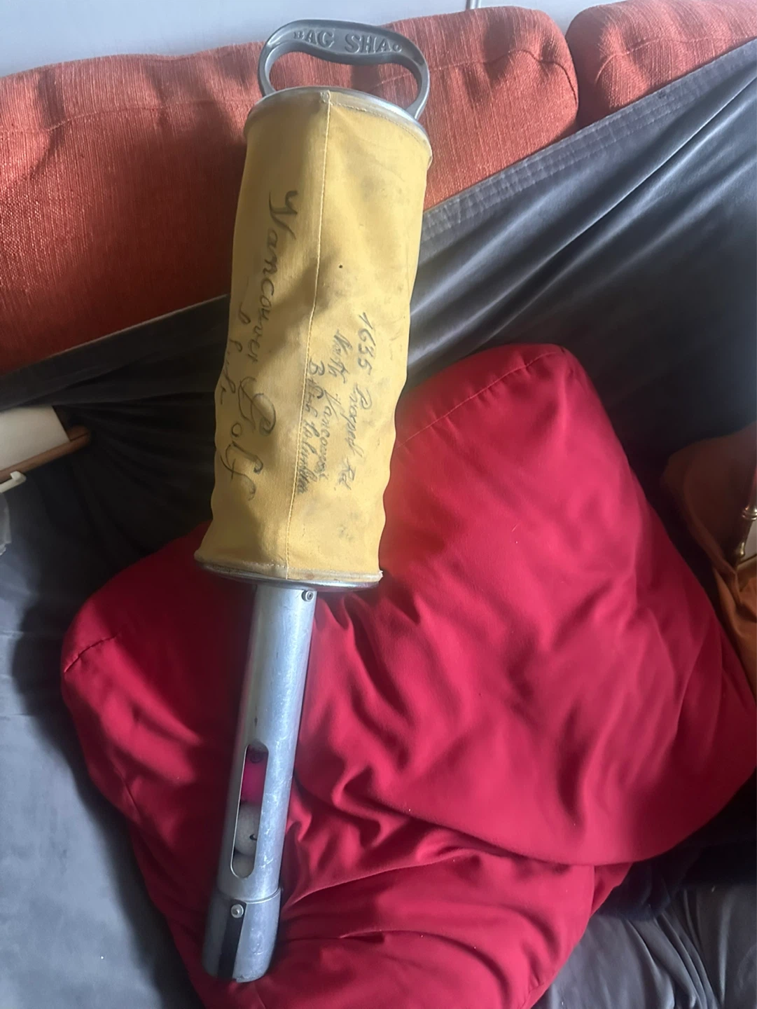 Vintage Bag shag Golf Ball Picker Upper