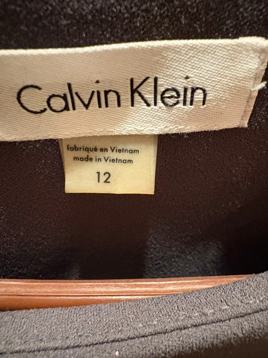 Calvin Klein Grey Bell Sleeve Dress Size 12 - photo 3