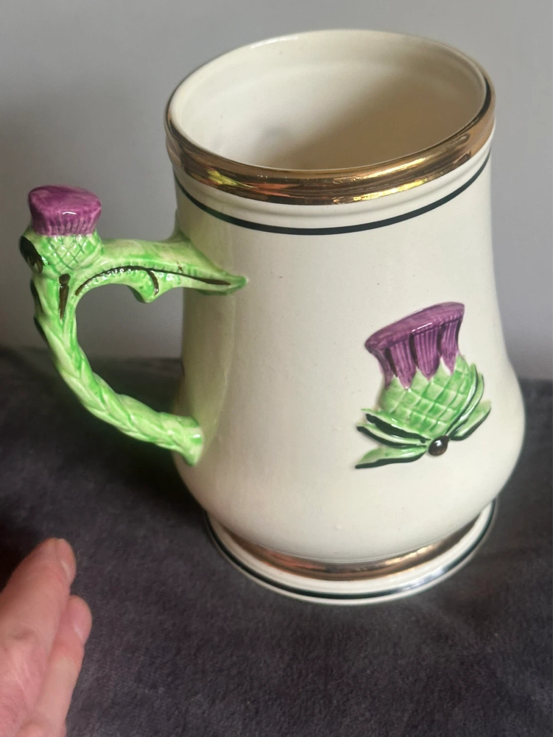 Thorens Scottish bag pipe Wind up Musical mug - photo 5