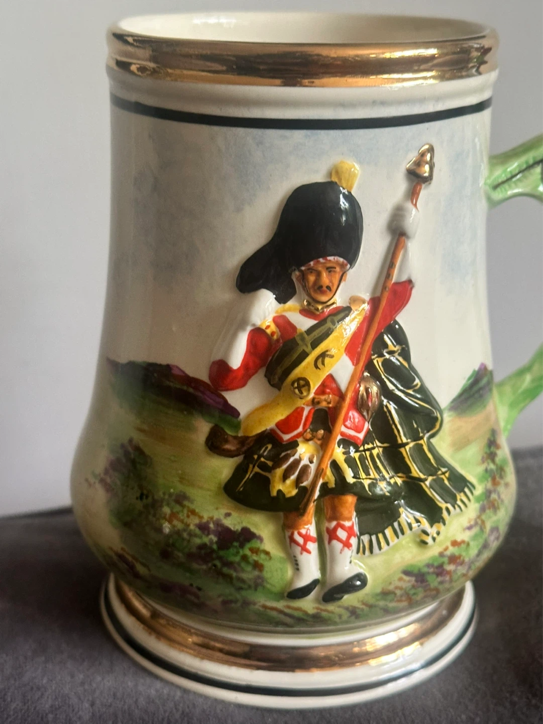 Thorens Scottish bag pipe Wind up Musical mug - photo 2