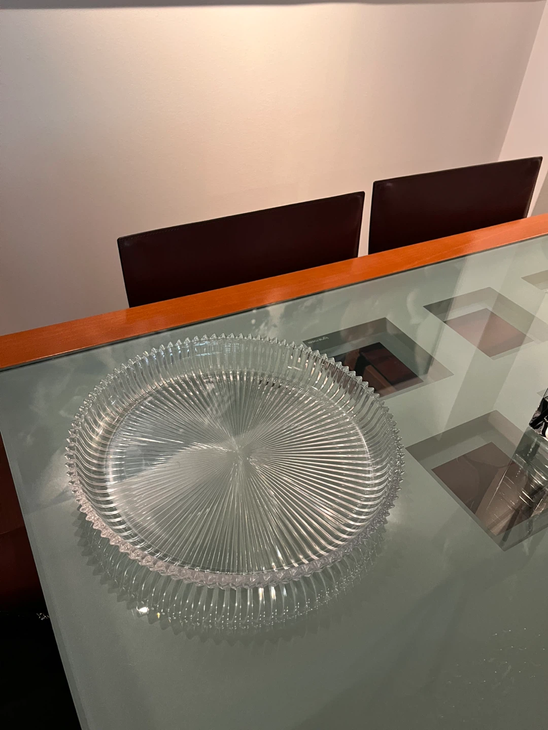 Clear Glass Serving Platter - photo 4