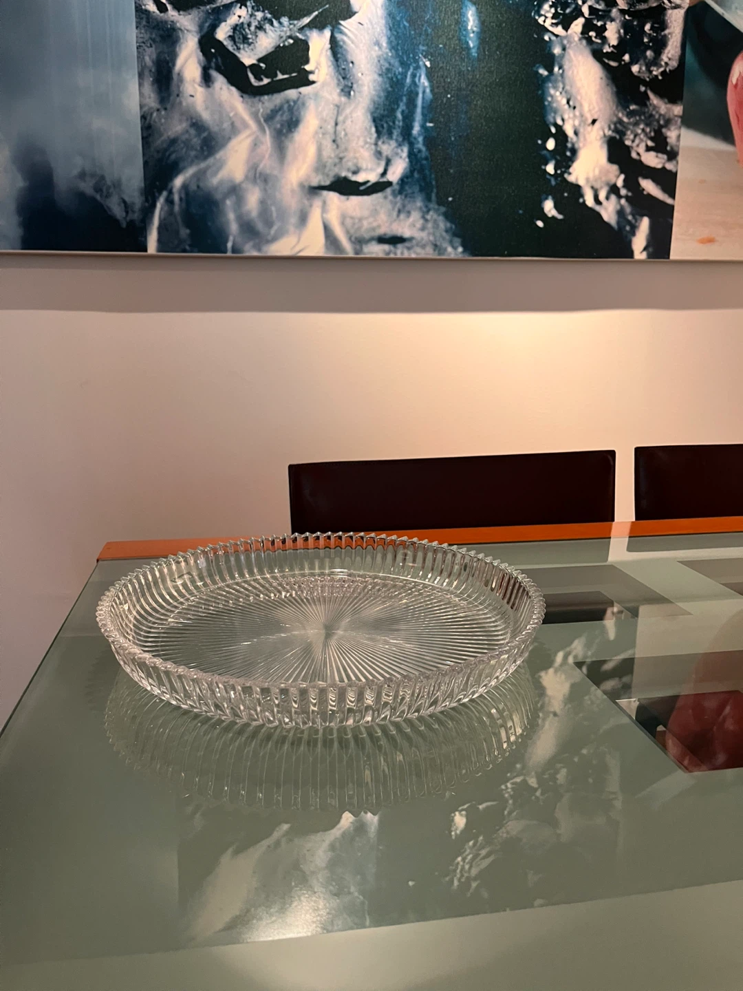 Clear Glass Serving Platter - photo 3