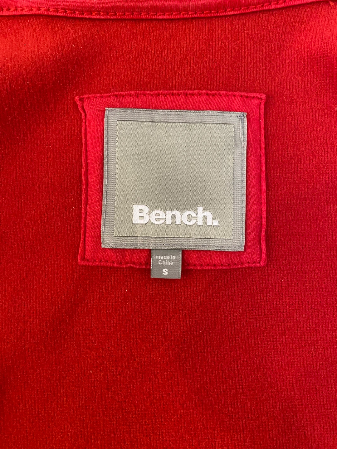 Bench Red Zip-Up Jacket - Size S - photo 3