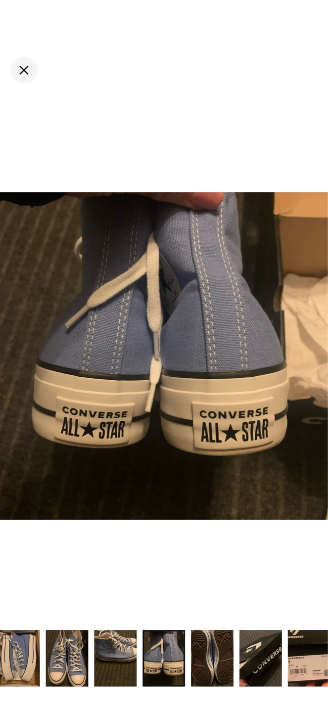 Converse Chuck Taylor All Star High Top - SIZE 8 WOMEN Blue - photo 4