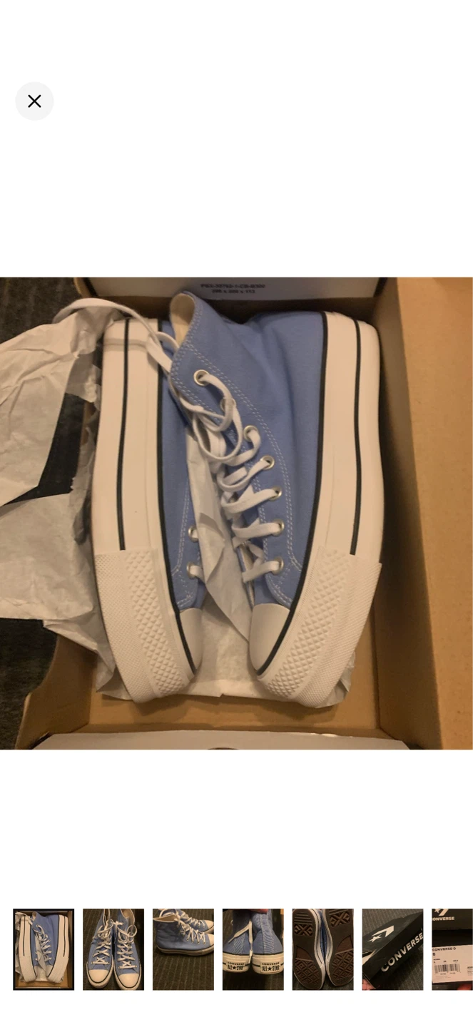 Converse Chuck Taylor All Star High Top - SIZE 8 WOMEN Blue