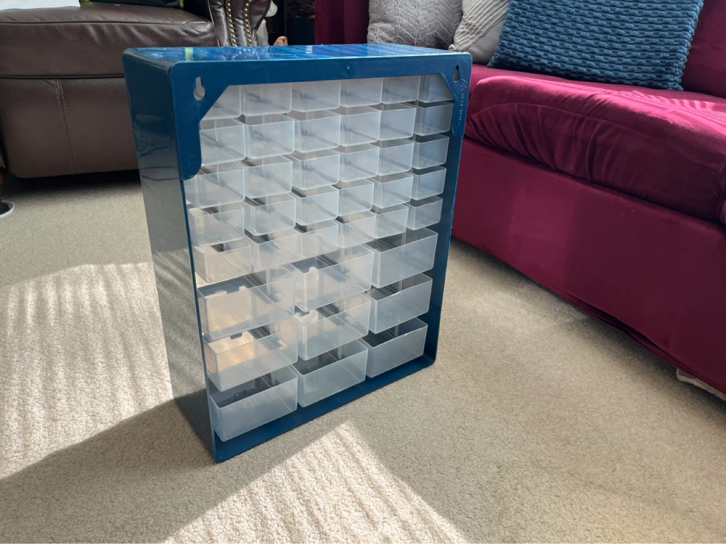 39 Drawer Small Parts Plastic Organizer - USED GOOD - photo 3