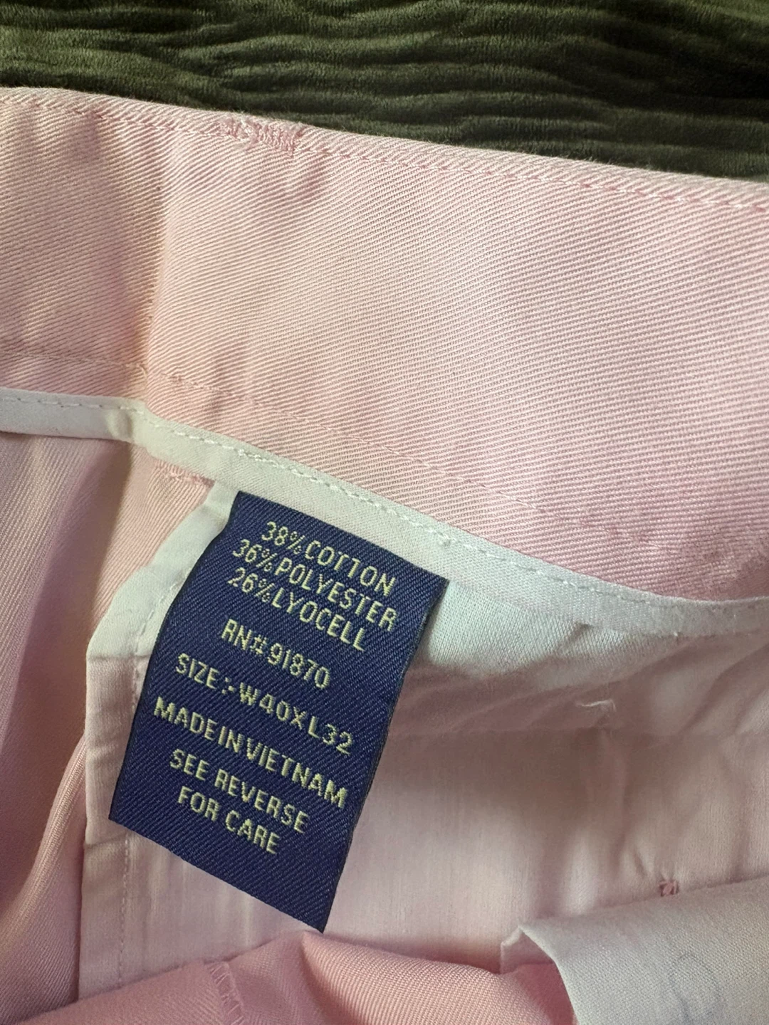Pink Ralph Lauren pants 40x32 - photo 2