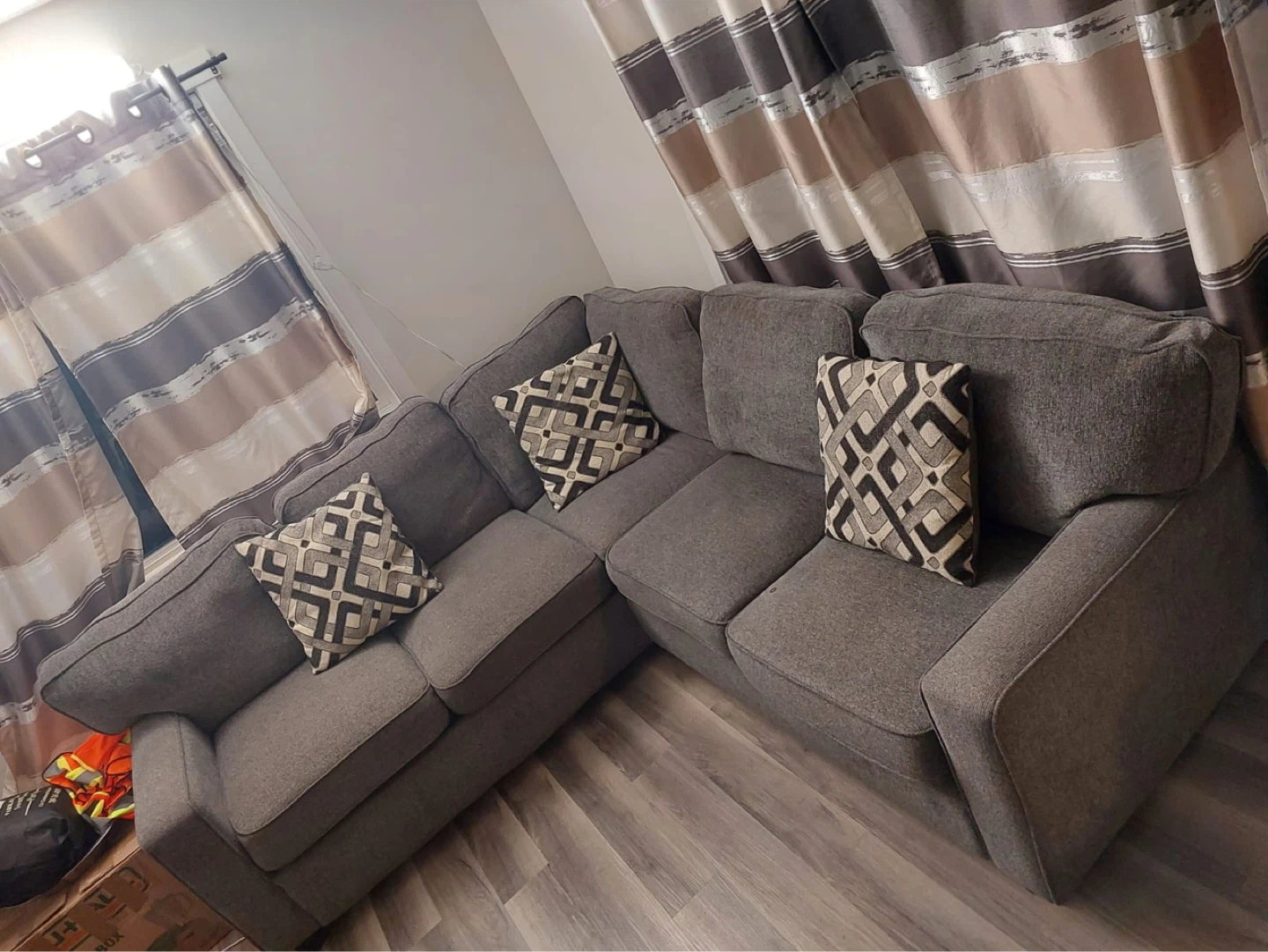 Grey Sectional Couch