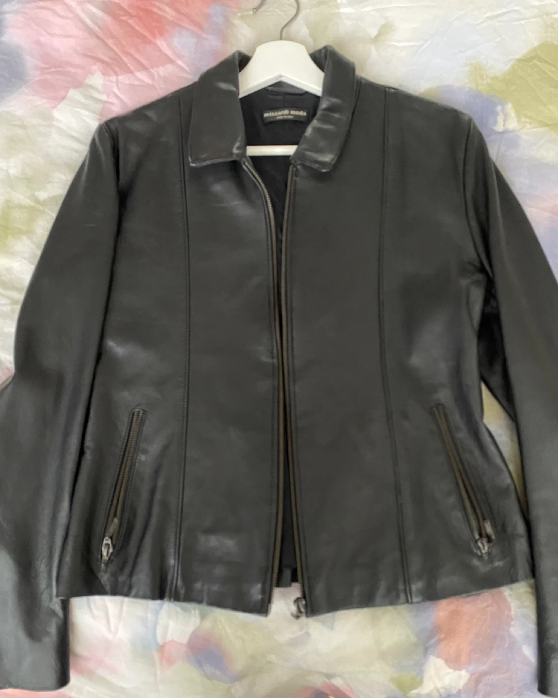 Missardi Moda Black Leather Jacket - photo 2