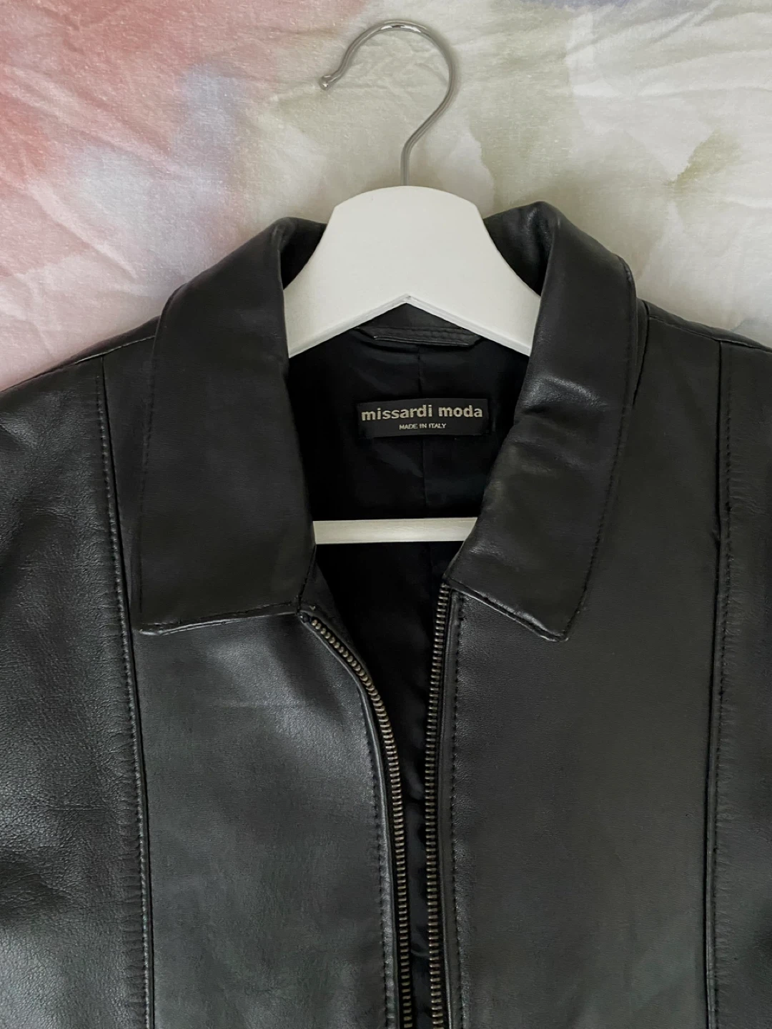 Missardi Moda Black Leather Jacket - photo 3