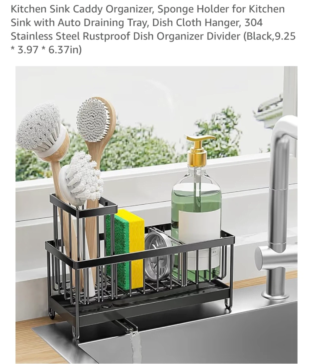New Kitchen Sink Caddy Organizer