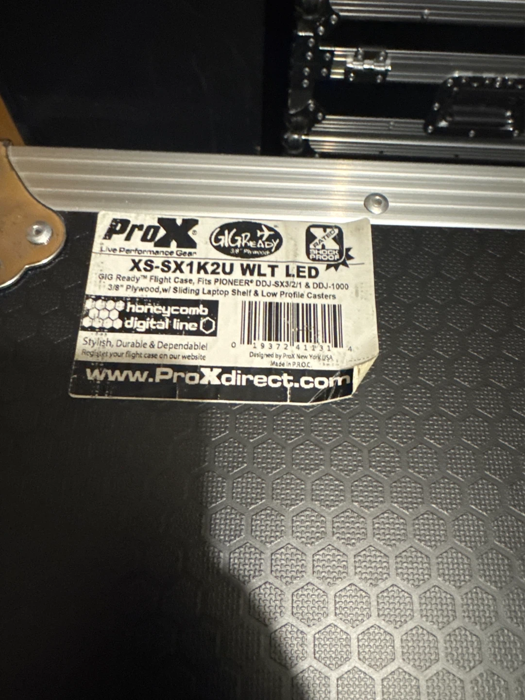 ProX XS-SX1K2U WLT LED DJ Gear Flight Case - photo 5