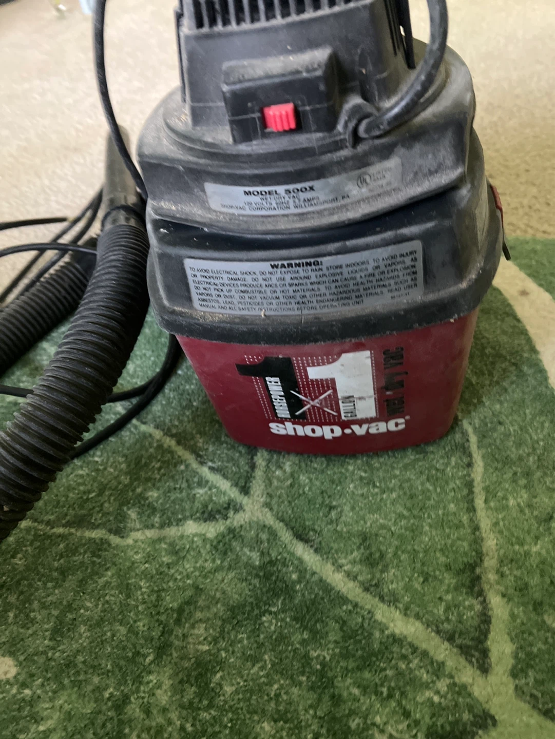 Shop-Vac 500X Wet/Dry Vacuum