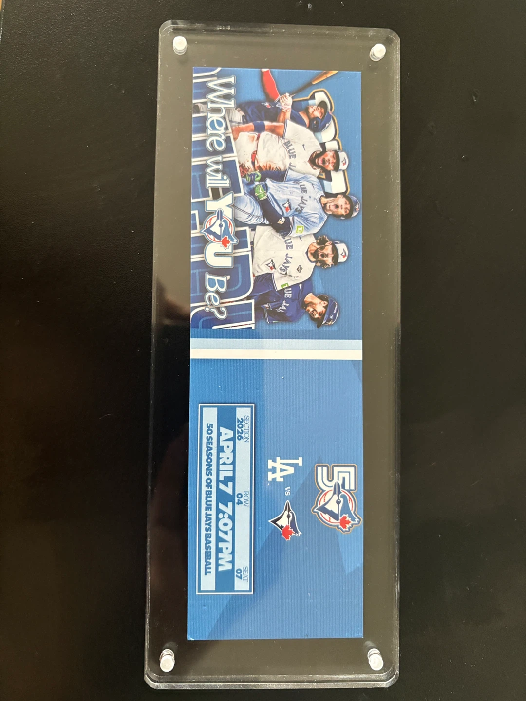 Toronto Blue Jays Commemorative Ticket - photo 2