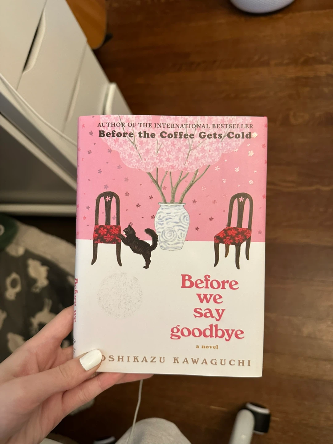 Before we say goodbye hardcover book