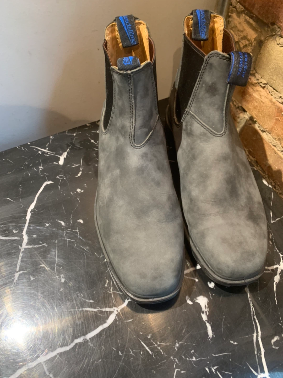 Blundstone Grey Suede Chelsea Boots - photo 4