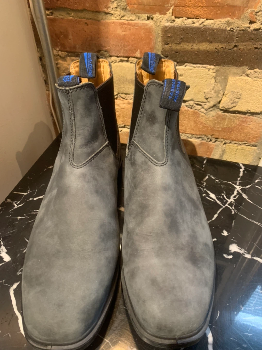 Blundstone Grey Suede Chelsea Boots - photo 2