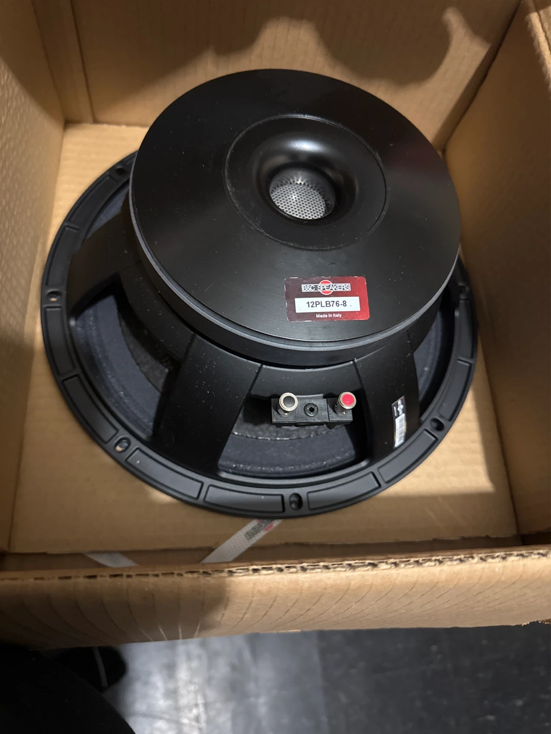B&C Speakers 12PLB76-8 12-Inch Woofer