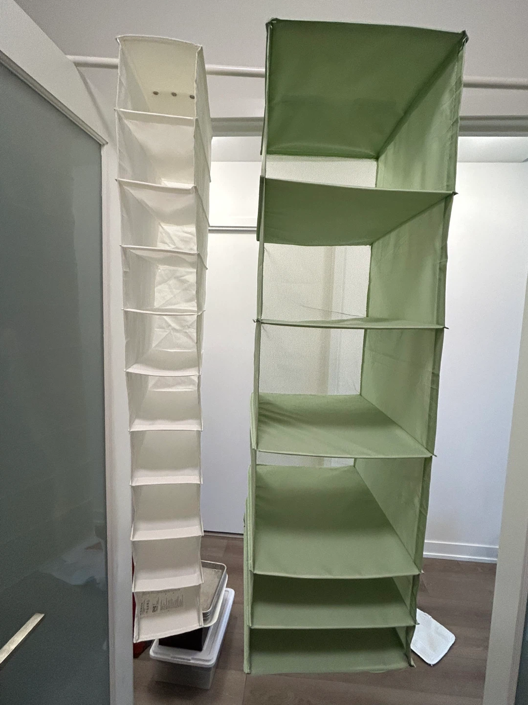 IKEA Hanging Closet Organizer Shelves (Set of 2)