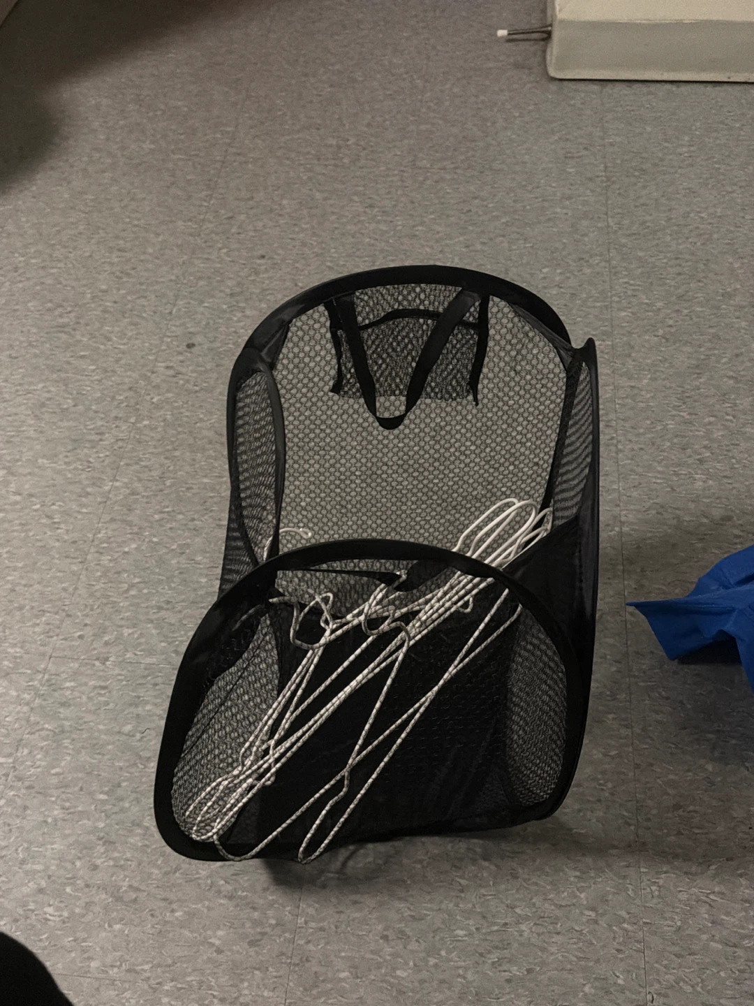 Collapsible Laundry Hamper with Clothes Drying Rack