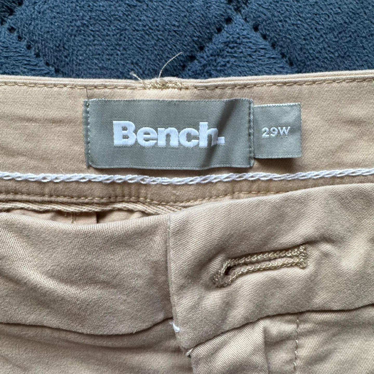 Bench Women's Tan Chino Shorts Size 29W - photo 2