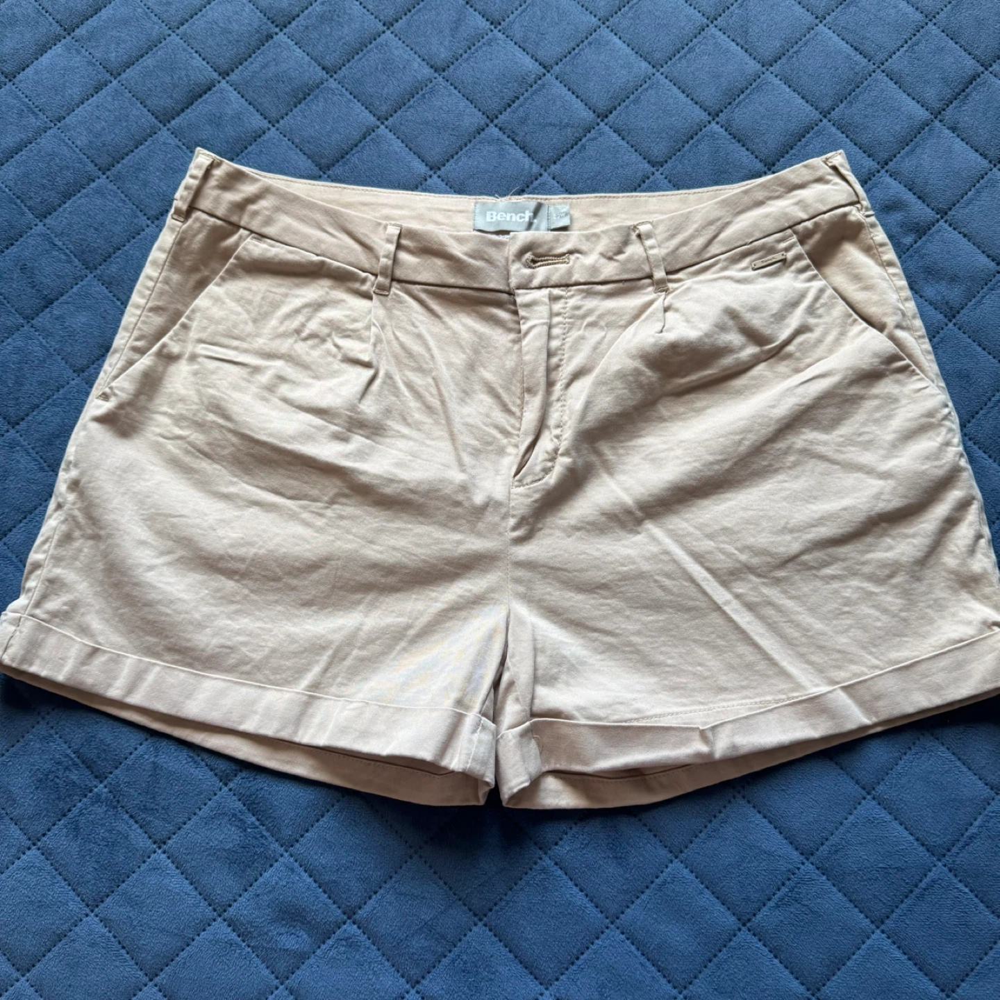 Bench Women's Tan Chino Shorts Size 29W