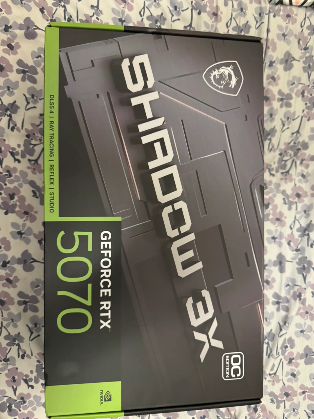 MSI GeForce RTX 5070 SHADOW 3X OC Edition Graphics Card