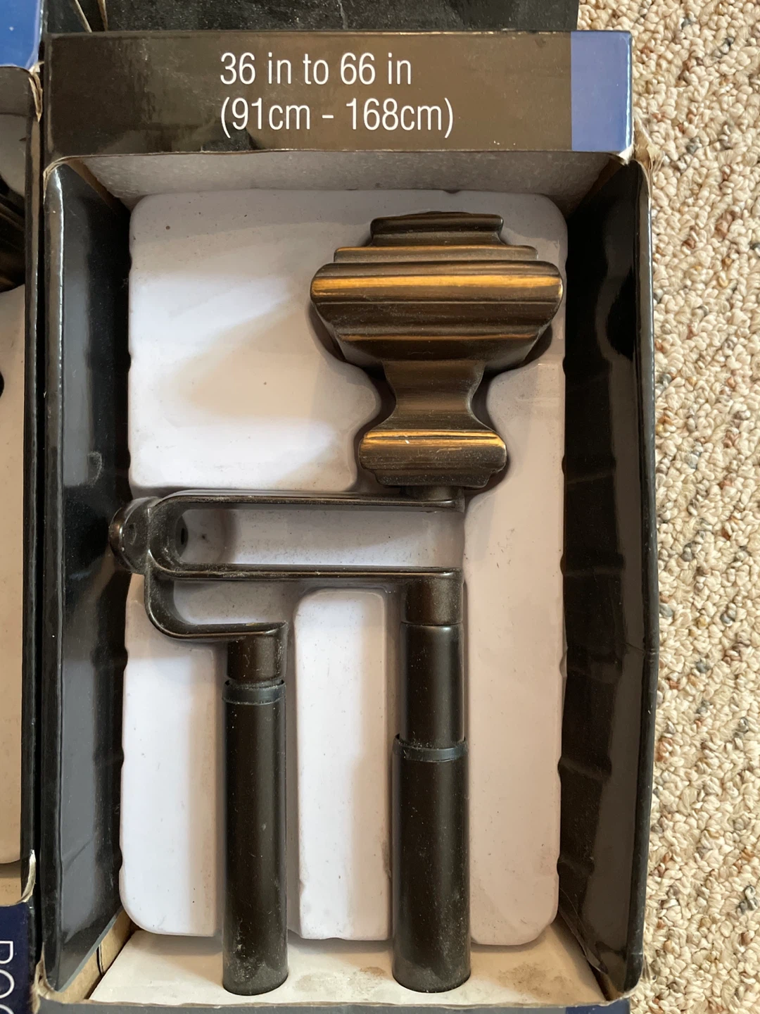 2 Kenney  Double Curtain Rod - 36-66 inch - photo 5