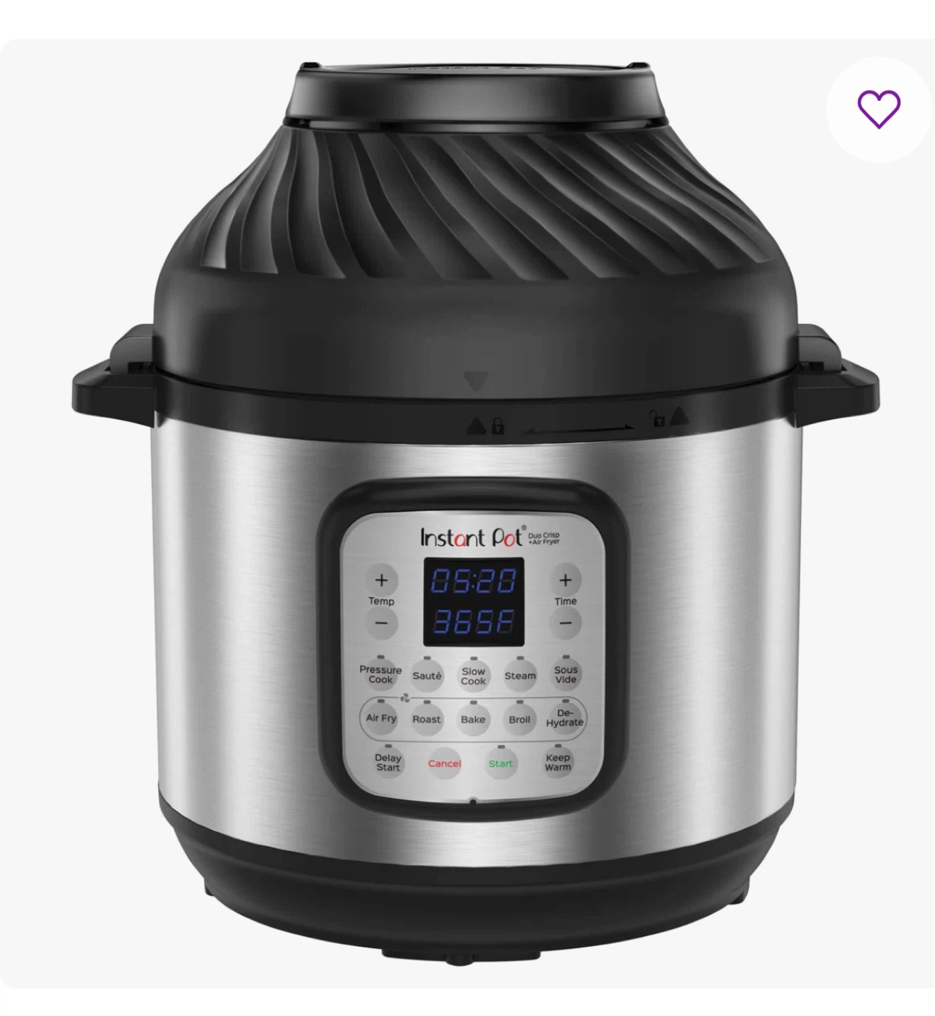 Instant Pot Duo Crisp + Air Fryer