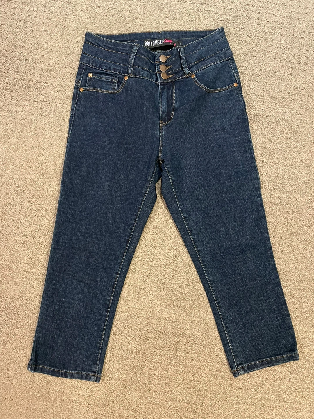 Bottoms Up Jeans Capris