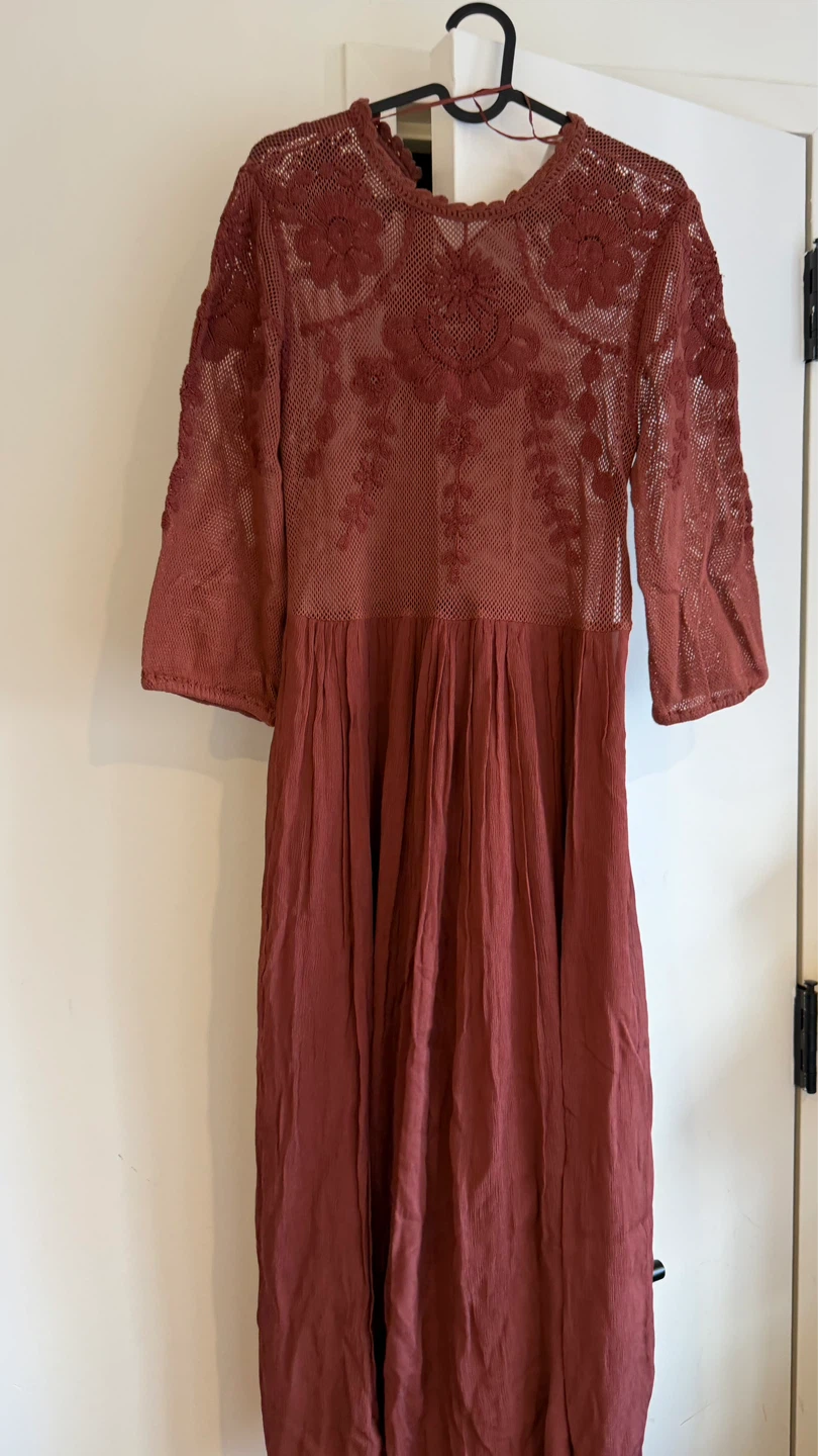 ZARA Crochet Lace Dress