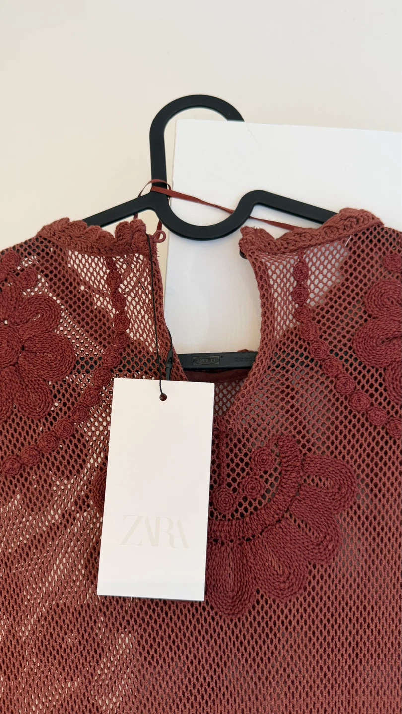 ZARA Crochet Lace Dress - photo 3