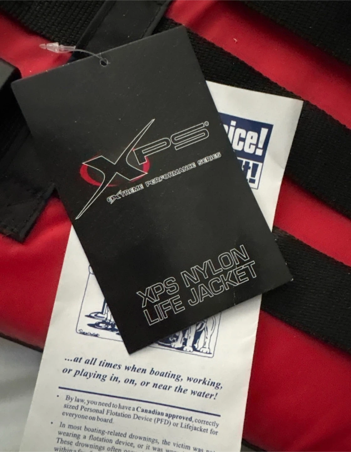 XPS Adult 2X-Large/3X-Large Nylon Life Jacket - photo 2
