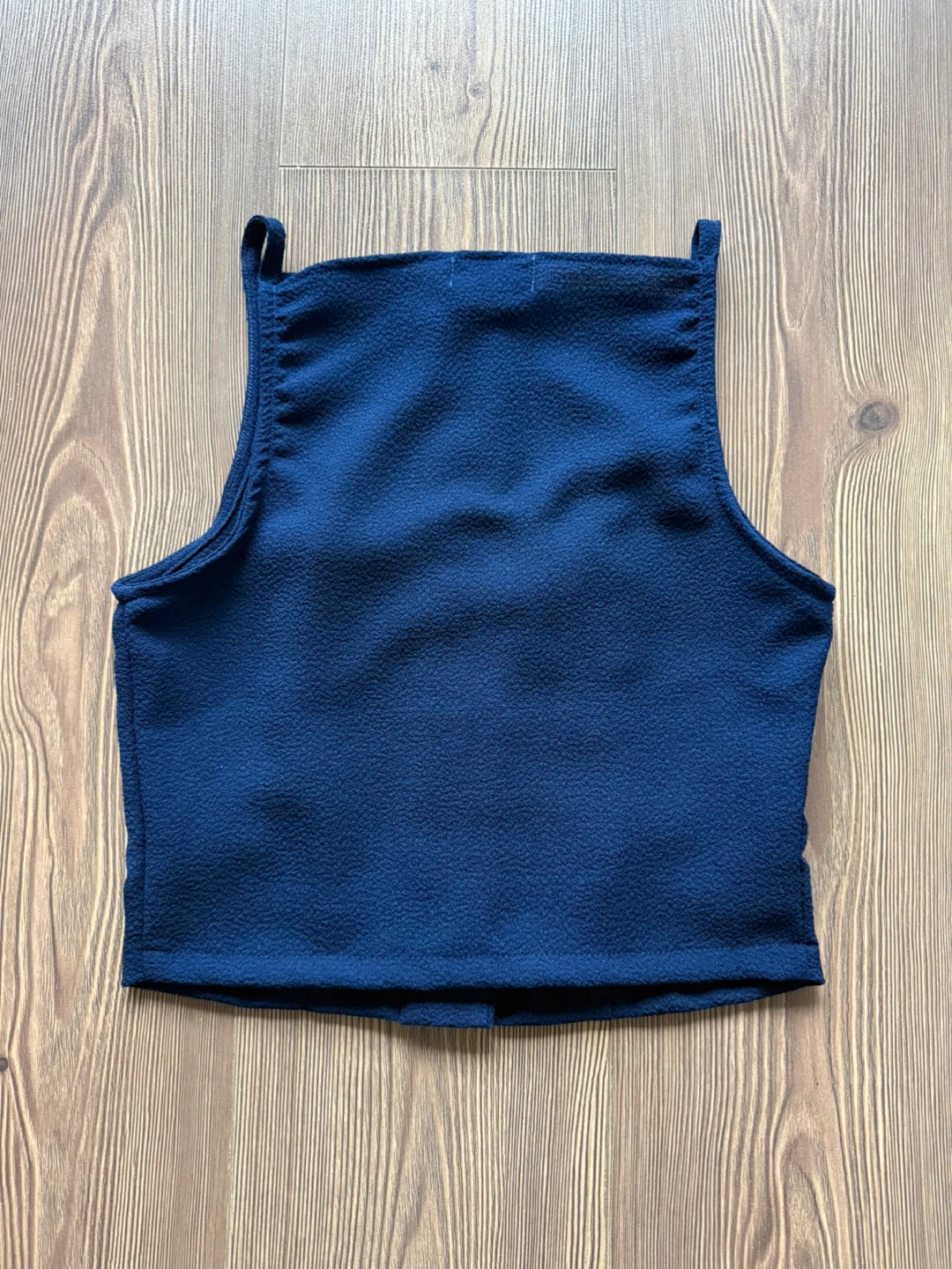 Urban Outfitters Navy Blue Button-Up Top | Size XS - photo 5