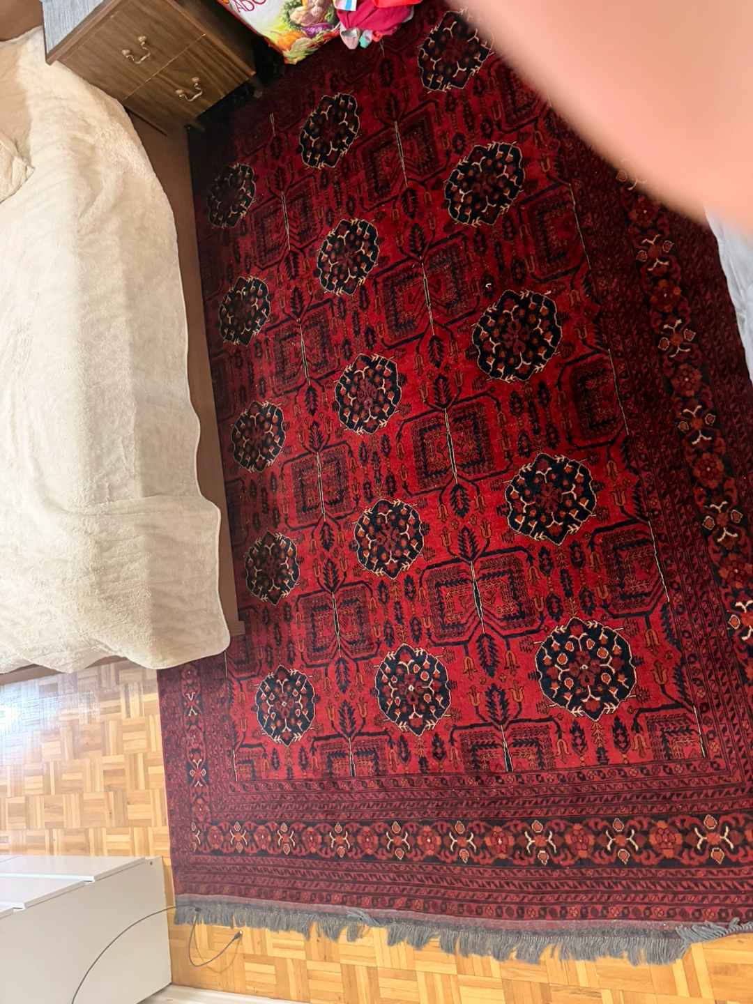 Red Oriental Area Rug - photo 3