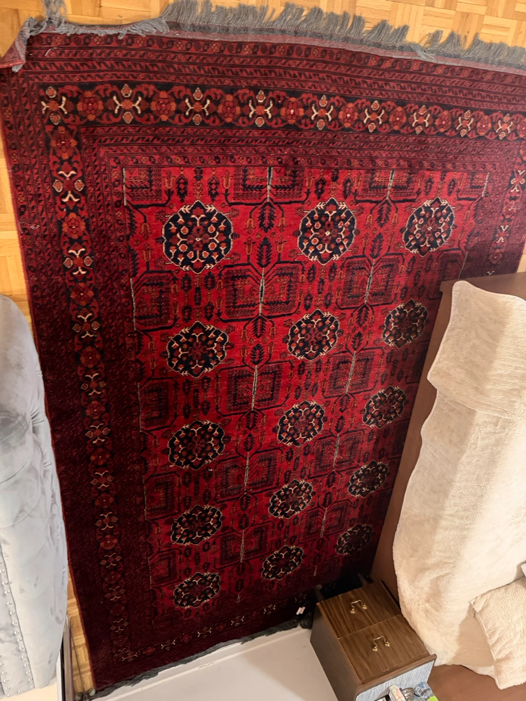 Red Oriental Area Rug - photo 2