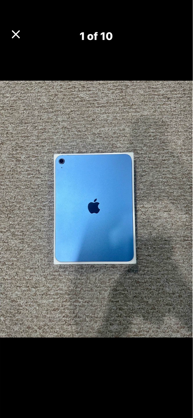 iPad 11th Gen, 128gb - Blue + Case