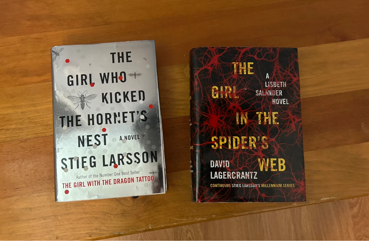 The girl who kicked the hornet nest / in the spiders web