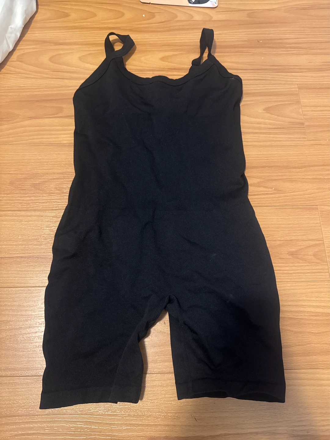 Black Bodysuit with Shorts