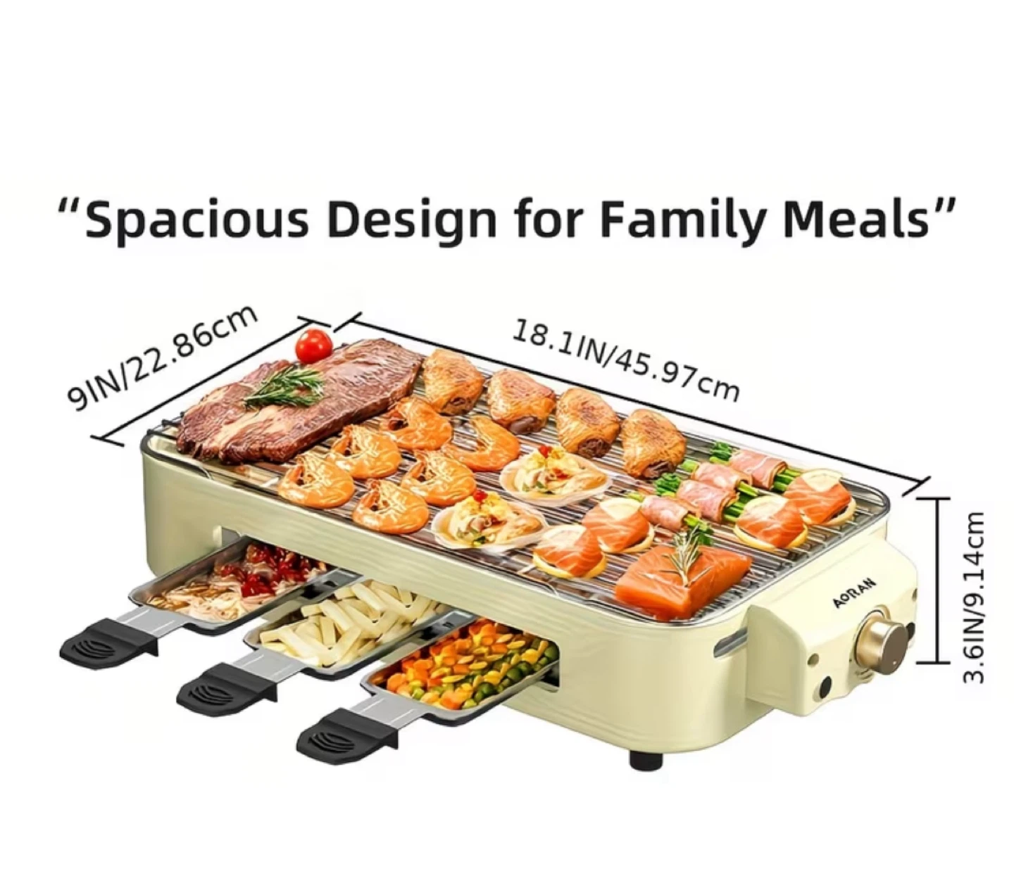 Kitchen Electric Barbecue Grill