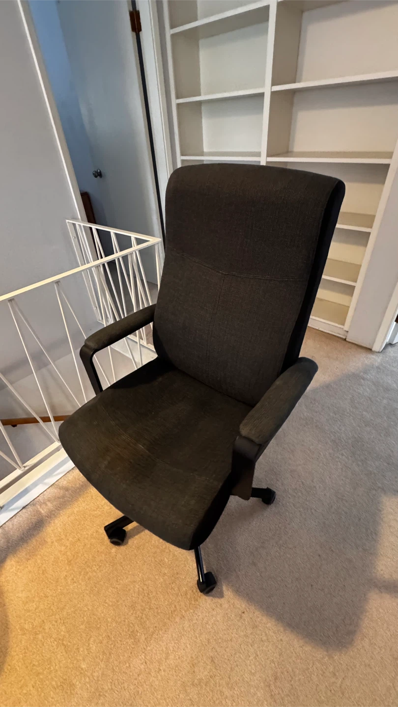 Dark Grey Office Chair - photo 2
