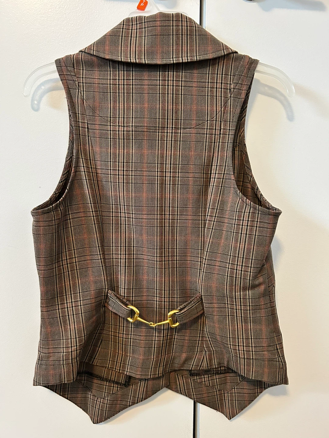 Maeve Women's Plaid Vest - Size M - photo 3
